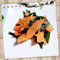 ＴＯＭＯＷＡＴ's cooksnap of when they made 人参ワカメの中華すりおろし生姜ごま塩和え.