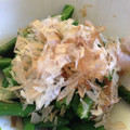 ４番目's cooksnap of when they made ５分でいんげんおかか和え.