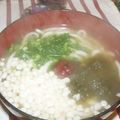 Satoco❋'s cooksnap of when they made シンプル☆梅とろろ昆布うどん.