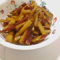 みゆぽんﾊｲﾊﾟｰ's cooksnap of when they made 簡単さつまいものきんぴら～♪.