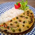ばぢこ's cooksnap of when they made * オムレット ♥ 蟹玉オムレツ♪.