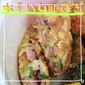 まゆちゃろ's cooksnap of when they made お弁当ハムと水菜の卵焼き♡.