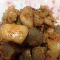 くまちゃんだよん's cooksnap of when they made 鶏もも肉とこんにゃくの甘味噌焼き.