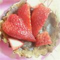 tomyomix☆'s cooksnap of when they made チョコレートレアチーズタルト.