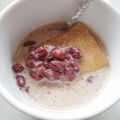 メルティローズ's cooksnap of when they made 豆乳☆ミルキーおしるこ.