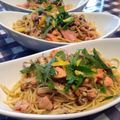 アボの王様's cooksnap of when they made 秋色～鮭ときのこの柚子胡椒パスタ～.