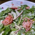 Hosimi's cooksnap of when they made プリーツレタスと新玉ねぎのサラダ。.