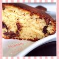 りっきん's cooksnap of when they made HMで♪お手軽チョコバナナケーキ.