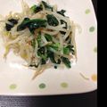 つなじゅん's cooksnap of when they made にらともやしのシャキ②にんにく風味ナムル.