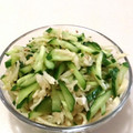 ibuちゃん's cooksnap of when they made 切干大根ときゅうりのシャキシャキ和え！.