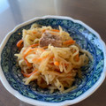 プリン05's cooksnap of when they made 切り干し大根とサバ缶の煮物.
