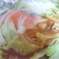 ♬藍兎♬'s cooksnap of when they made 鮭のホイル蒸し（焼き）胡麻味噌タレ.