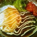 Angelaaa's cooksnap of when they made テリヤキソースでロコモコ風☆.
