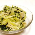 yukimimimi's cooksnap of when they made キャベツ大葉と蒸し（茹で）鶏の簡単サラダ.