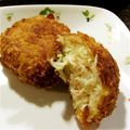 レイちぇる０７'s cooksnap of when they made 簡単ホワイトソースのカニクリームコロッケ.