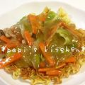 papikun's cooksnap of when they made あんかけ焼きそば.