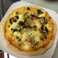うさうさぶーぶー's cooksnap of when they made 簡単クリームチーズキッシュ♥ケーキ型で.