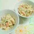いしまいﾁｬﾝ's cooksnap of when they made 簡単！新玉ねぎとカニカマのごまマヨ和え★.