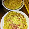 soyobiro's cooksnap of when they made 家でも簡単、クリーミーなカルボナーラ.