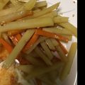 かおかおまろん's cooksnap of when they made じゃが芋と人参のキンピラ.