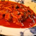 haruku221's cooksnap of when they made スペアリブとキノコのチリトマト煮込み。.