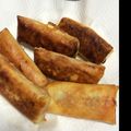 もってゅん's cooksnap of when they made おつまみメニュー☆ささみチーズ春巻き.