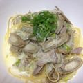 メスひでよし's cooksnap of when they made 豚肉とごぼうの柚子コショウクリームパスタ.