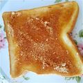 eiyoushi's cooksnap of when they made 安倍川餅で余ったきな粉で★きな粉トースト.