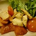 かよなみ's cooksnap of when they made 鶏胸肉❆トマト生姜焼き.