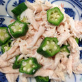 cocoron734's cooksnap of when they made ☆オクラささみのぽん酢和え☆.