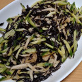 ナーちゃん's cooksnap of when they made 切り干し大根とひじきのさっぱり和え.