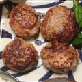 ゆかちゅううううう's cooksnap of when they made レンコンつくねハンバーグ.