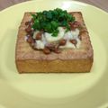 naimo's cooksnap of when they made 厚揚げ納豆チーズのせ.