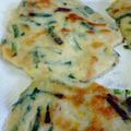 kathu's cooksnap of when they made にらと豚のチヂミ.