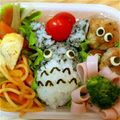 ひなさわん's cooksnap of when they made キャラ弁☆となりのトトロ.