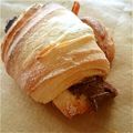 misa◎05's cooksnap of when they made 簡単チョコクロワッサン.
