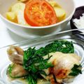 meronaisu's cooksnap of when they made 骨付き鶏肉とニラのダシダ炒め.