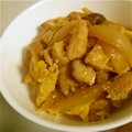 びーふぃー's cooksnap of when they made 鶏皮第２弾！すき焼き風鶏皮の玉子とじ丼.