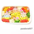 pandora607's cooksnap of when they made 簡単可愛い節分に♡鬼ちゃんず♪キャラ弁.