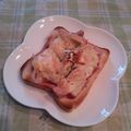 オレンジリング's cooksnap of when they made ひとりごはん♦５ミニッツ・ピザトースト♦.