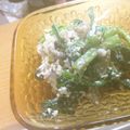 ダサコ's cooksnap of when they made リメイク♪きんぴらで白和え.
