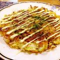 かぼちゃ氏's cooksnap of when they made 関西人が作る☆海鮮ねぎ焼き！お好み焼き.
