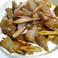 むぴょこぴょこん's cooksnap of when they made こんにゃくとゴボウのきんぴら.