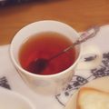 ma:9's cooksnap of when they made エコ☆苺ジャムの後の贅沢な紅茶☆.