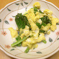 ぐーたらレシピ研究所's cooksnap of when they made お弁当に☆小松菜と卵の中華風炒め.