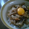 チップまぁ's cooksnap of when they made チョイ甘バター醤油の豚きのこランチ丼.