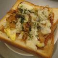 リラシャン's cooksnap of when they made お好み焼き風トースト.