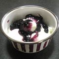 あさしし's cooksnap of when they made ★ワイルドブルーベリーなミルク餅★.