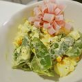 haruka616's cooksnap of when they made スナップエンドウと玉子のタルタルサラダ.