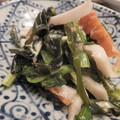 ハムこ's cooksnap of when they made なばなのワカメ梅マヨ和え.